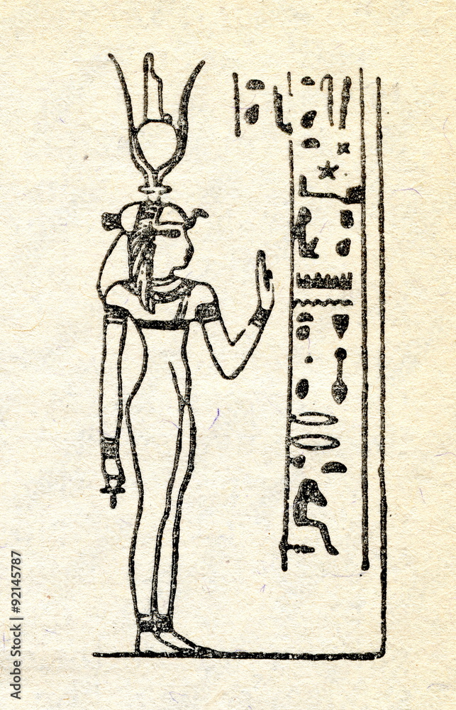 Fototapeta premium Isis, Egyptian goddess