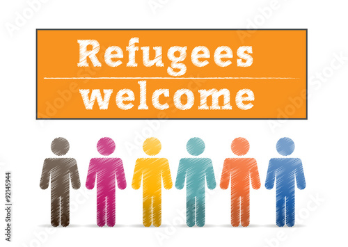 Flüchtlinge willkommen