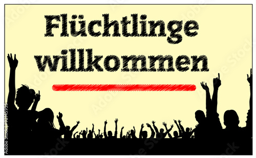 Flüchtlinge willkommen