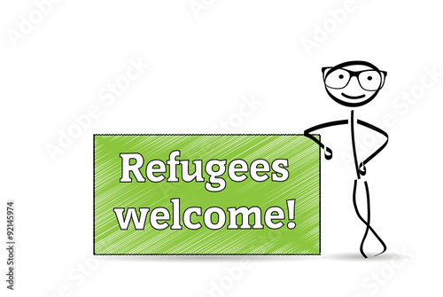 Flüchtlinge willkommen