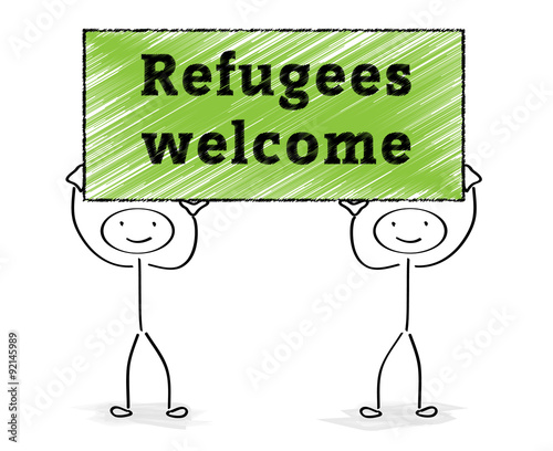 Flüchtlinge willkommen