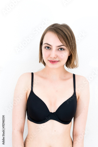 young attractive caucasian woman in lingerie © ilolab