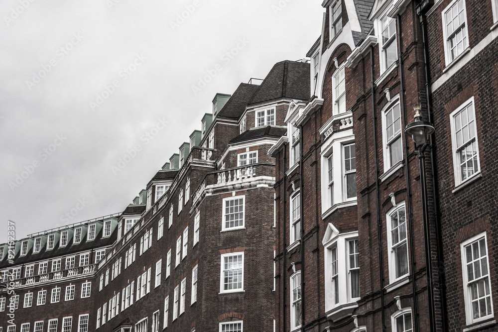 Historische Fassade, City of Westminster, London
