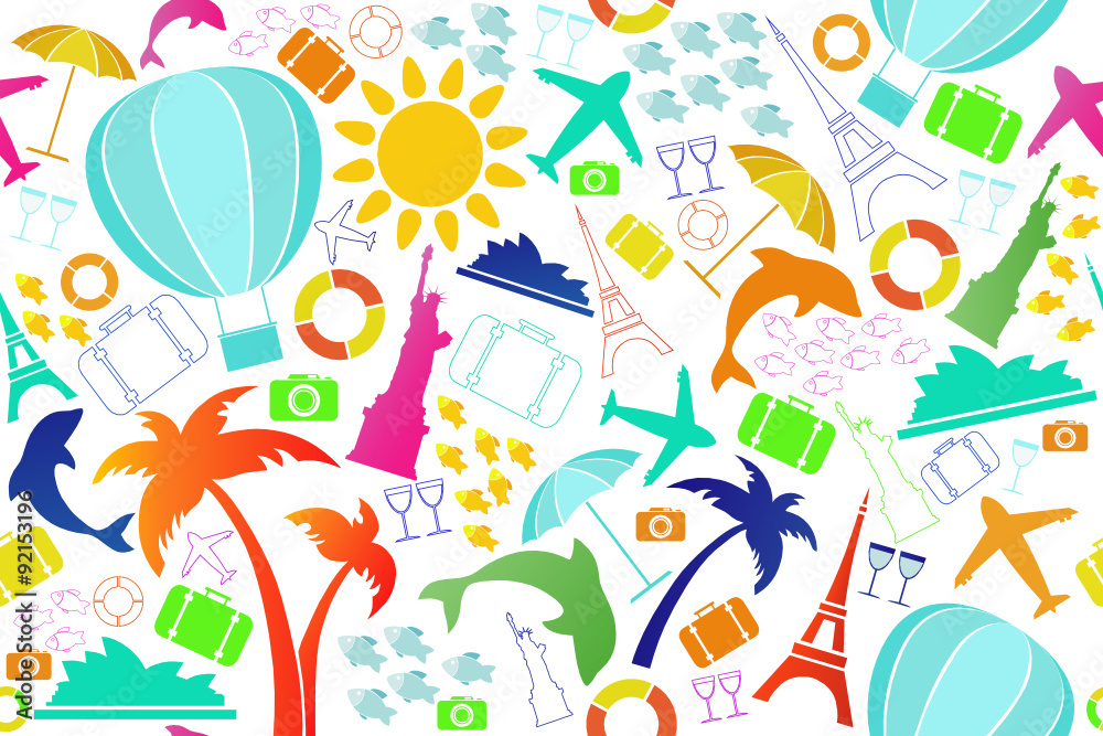 seamless pattern traveling seamless pattern traveling