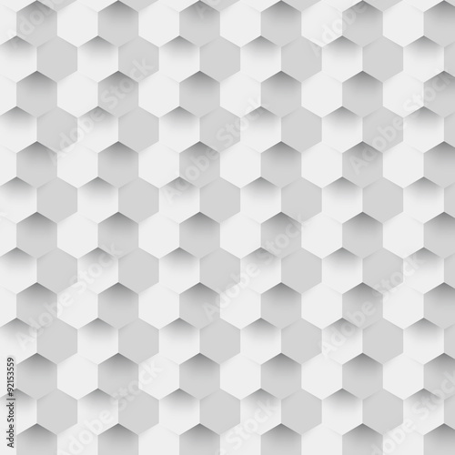 Fototapeta Naklejka Na Ścianę i Meble -  Vector abstract color 3d hexagonal.