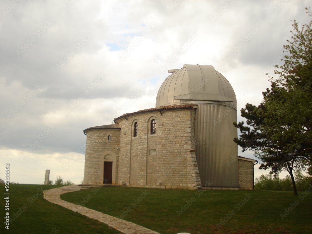Fototapeta premium Observatory in Istria