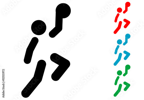 Pictograma baloncesto #1 varios colores