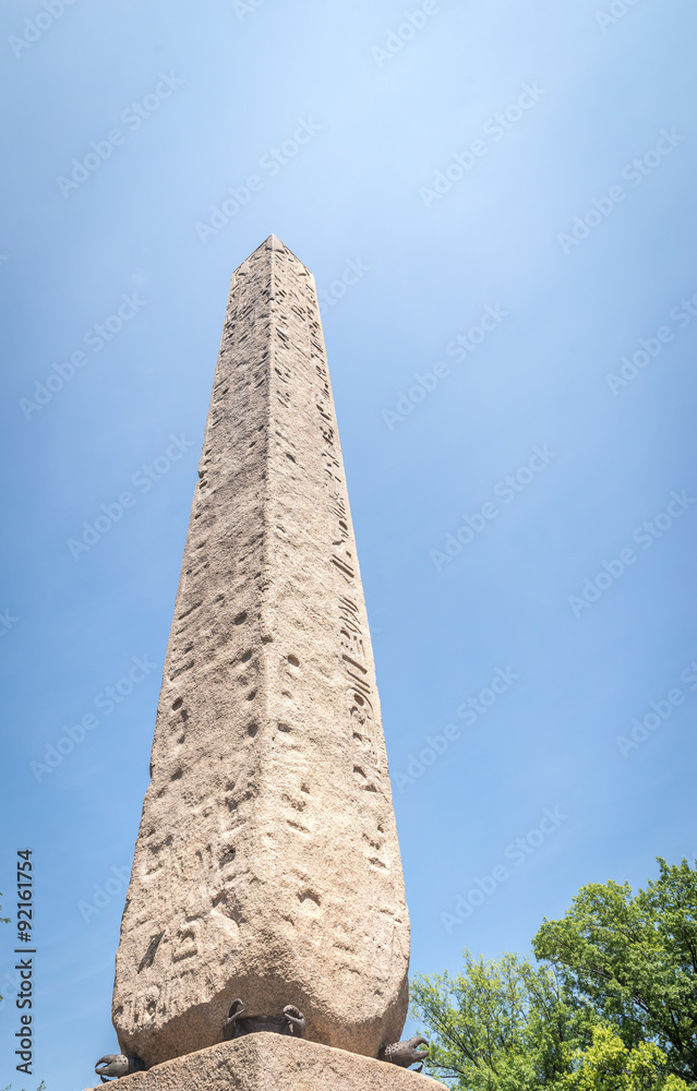 Cleopatra's Needle Obelisk in New York