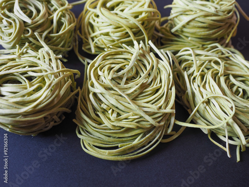 spinach tagliatelle photo