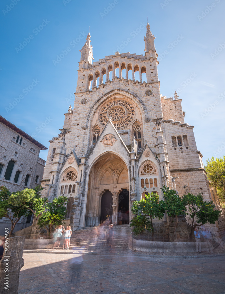 Sóller, Mallorca, Stadtkirche Iglesia de Sant Bartomeu Sóller, Mallorca, Stadtkirche Iglesia de Sant Bartomeu