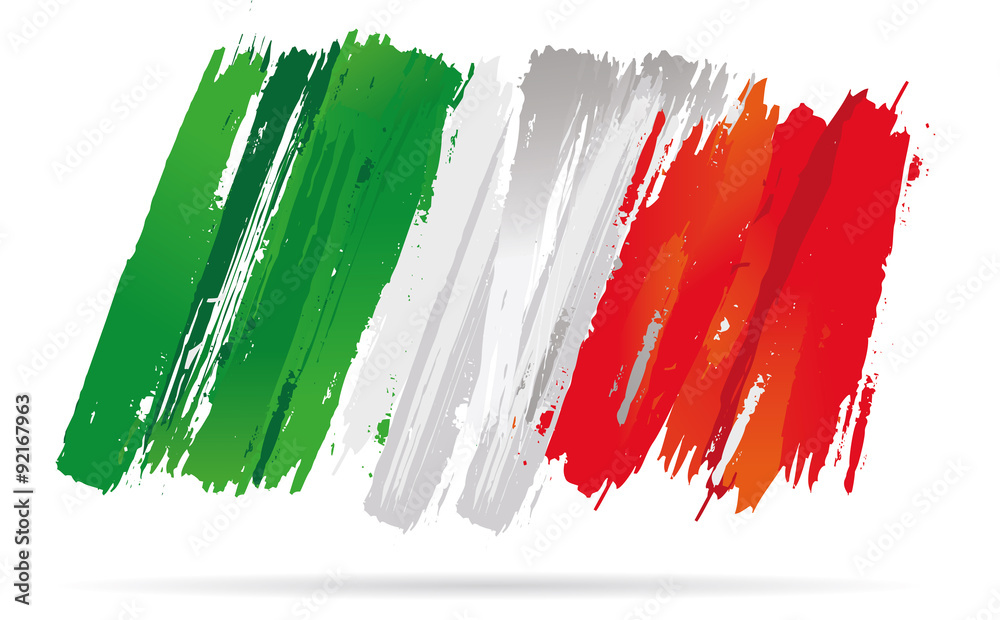 Fototapeta premium drapeau italien