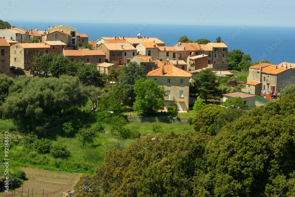Corse, village de Piana