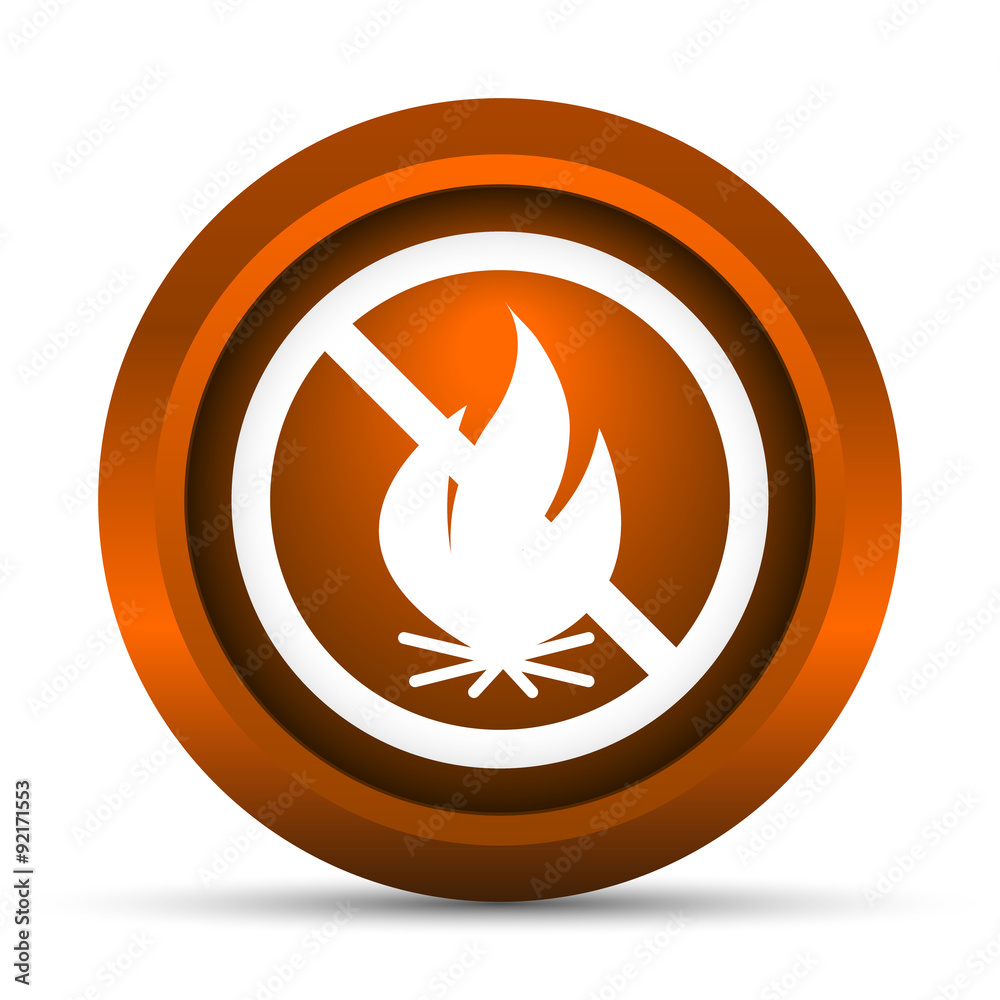 Fire forbidden icon Fire forbidden icon