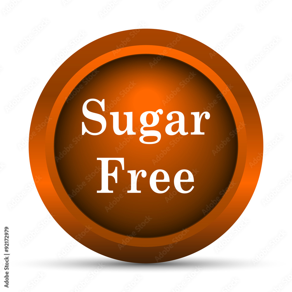Sugar free icon Sugar free icon