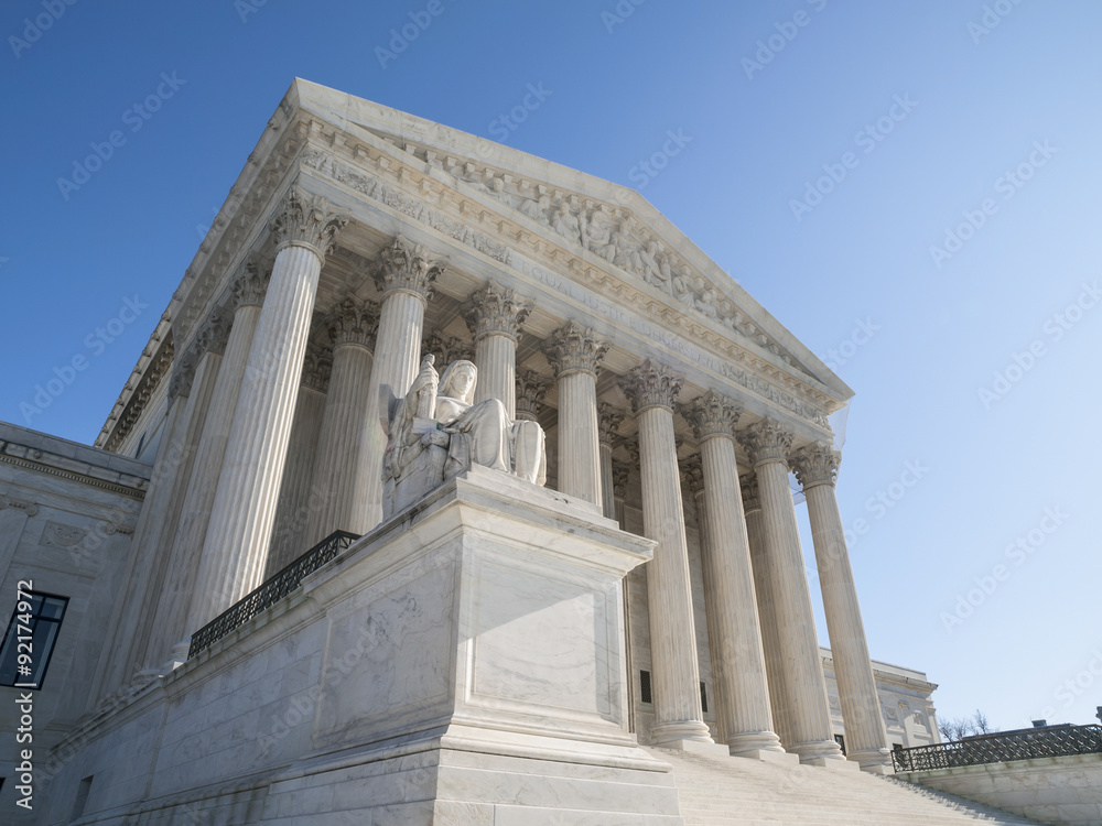 United States Supreme Court Building Facade