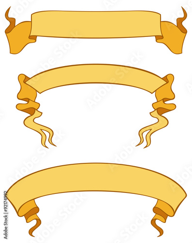 Color paper cartouche