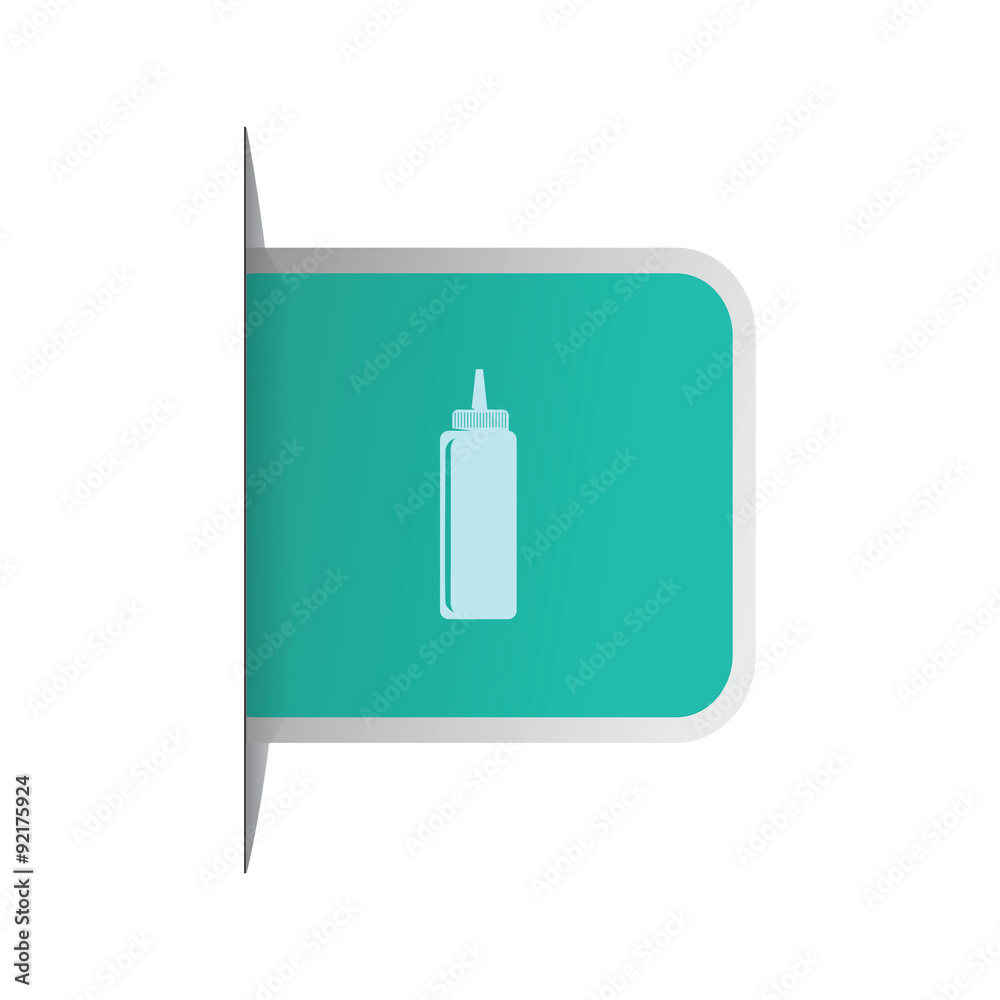 Naklejka premium illustration of food and kitchen icon