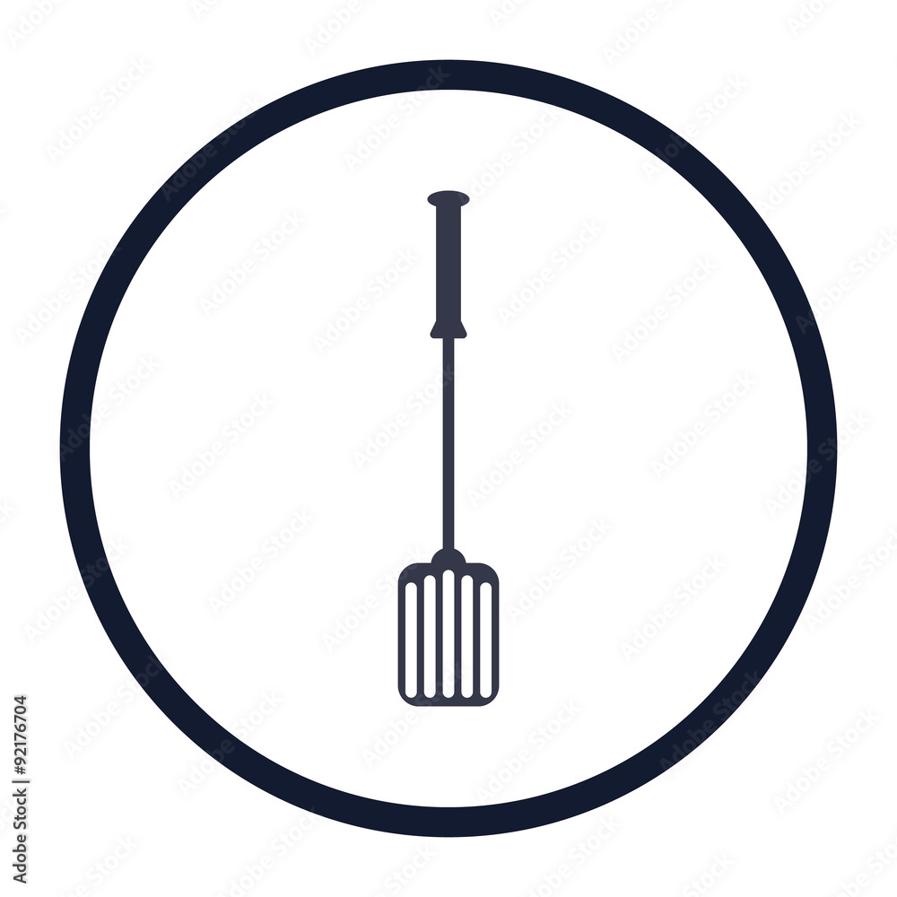 illustration of food and kitchen icon illustration of food and kitchen icon