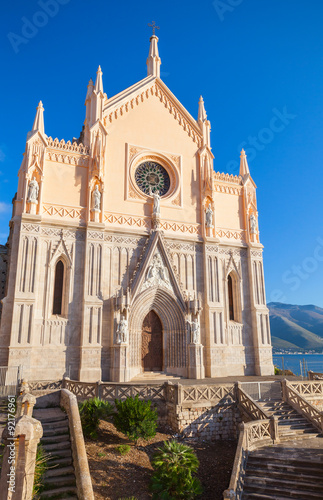 Saint Francesco Cathedral exterior. Gaeta, Italy