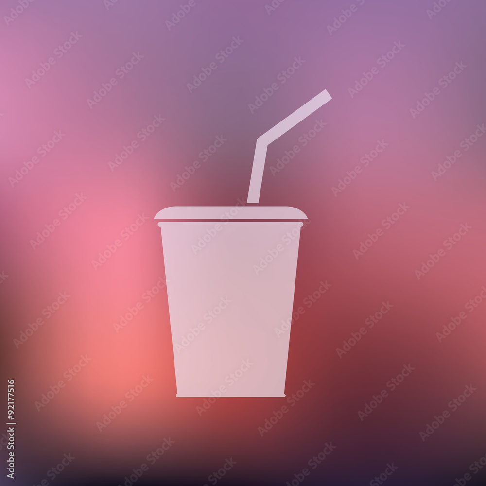 vector illustration of modern icon cofee vector illustration of modern icon cofee