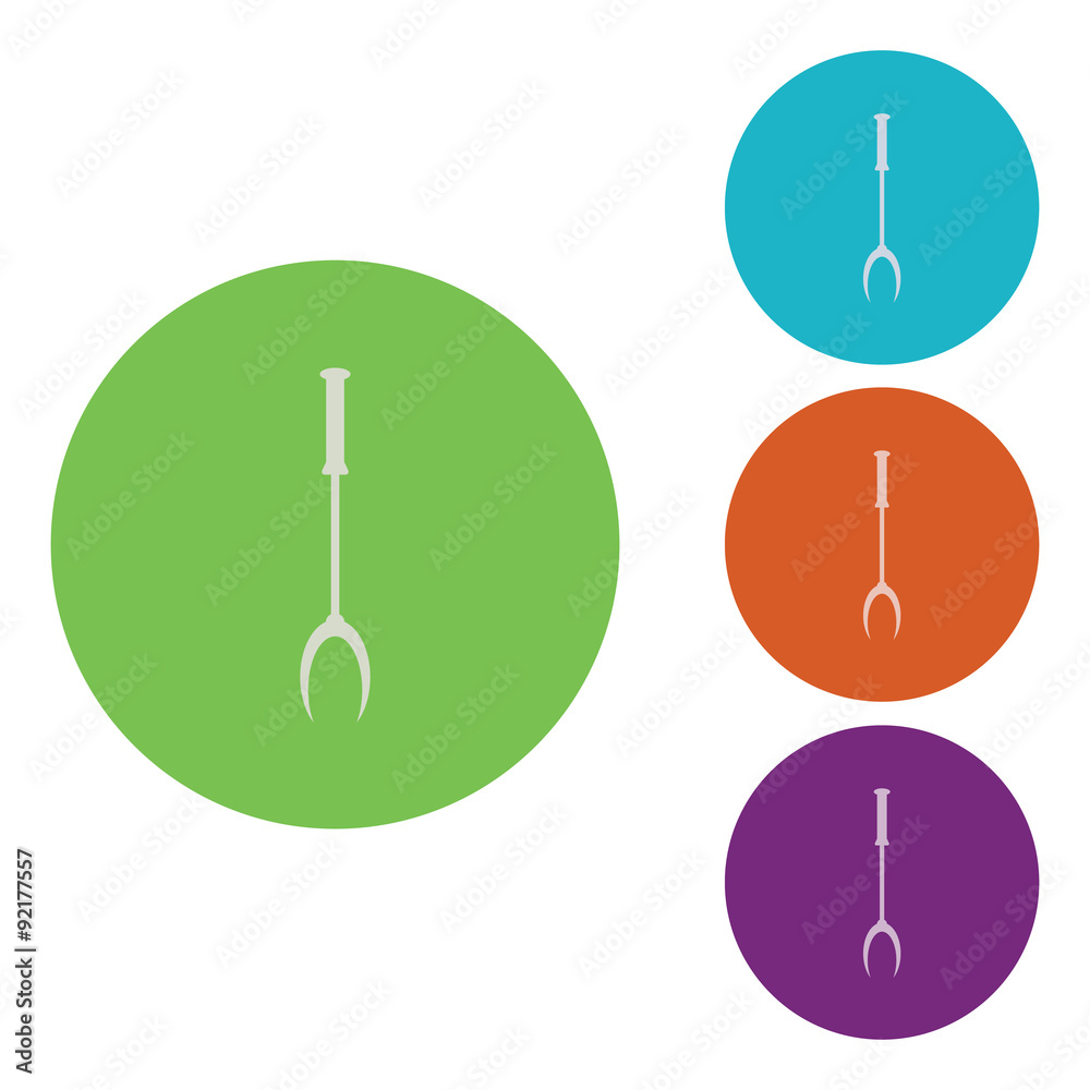 illustration of food and kitchen icon illustration of food and kitchen icon