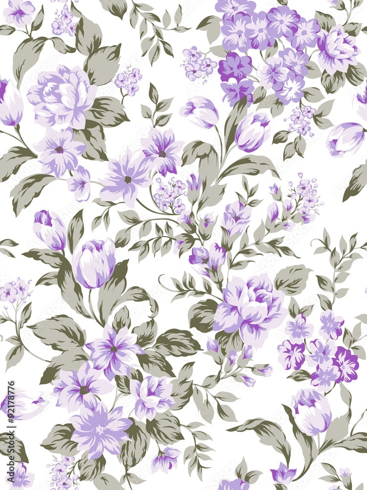 Obraz premium Zana Floral Pattern