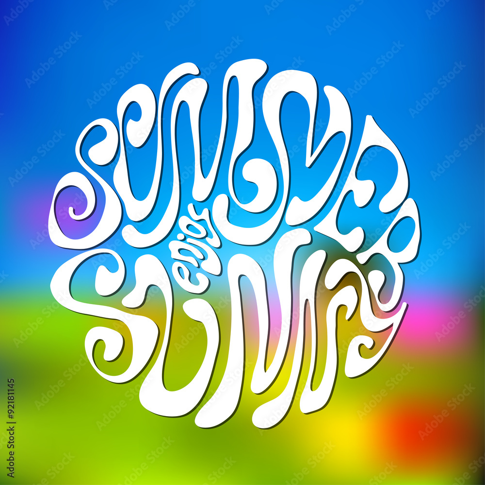 Obraz premium Enjoy sunny summer