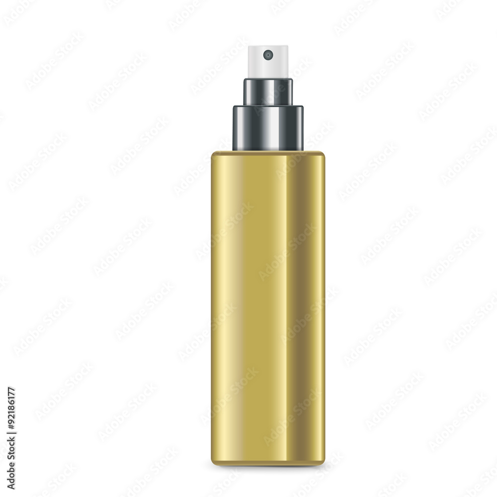 cosmetic golden spray bottle cosmetic golden spray bottle