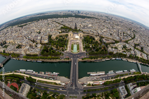 beautiful view of the Paris, France