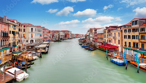 Venice Grand Canal and gondola © TTstudio