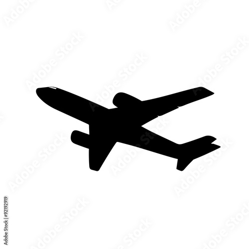 airplane silhouette