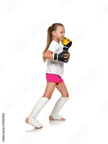little girl kid fighting