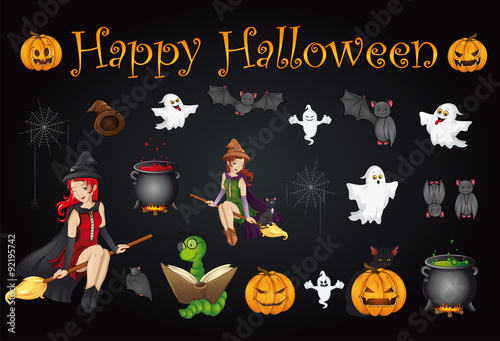 Großes Halloween Set 2015 