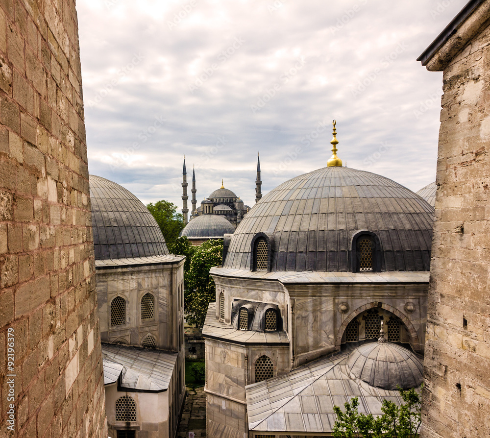Blue mosque Sultanahmet, Istanbul, Turkey.