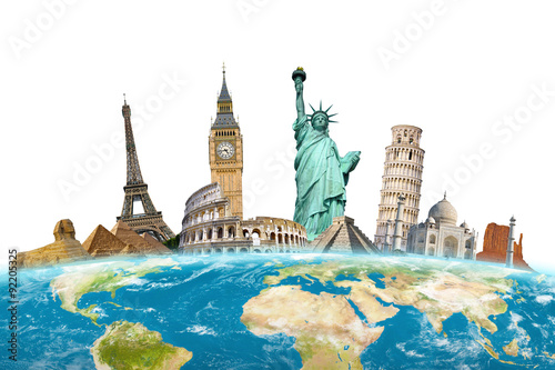 Famous monuments of the world