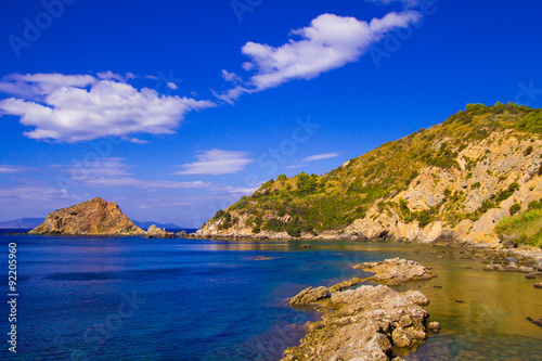 Caletta del Mar Morto presso il Monte Argentario