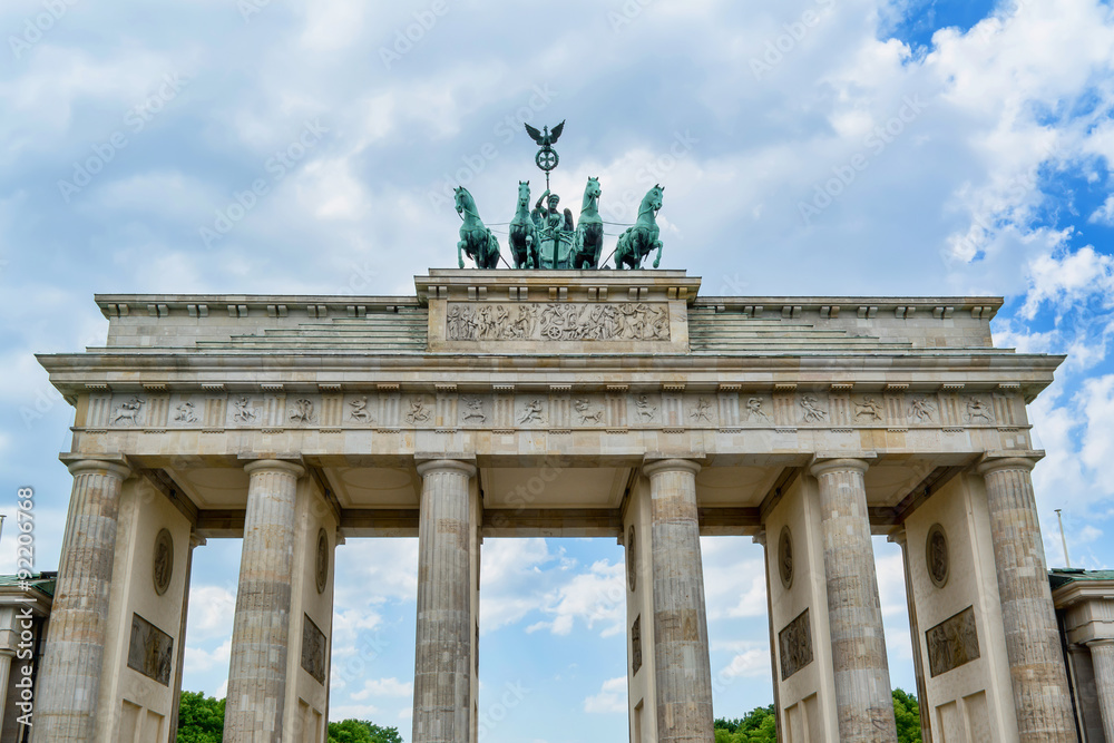 Brandenburg Gate. The most famous symbol of Berlin and Germany. After 1989, it became the embodiment of the country's reunification.