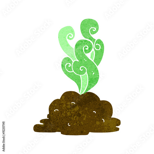 cartoon smelly poop