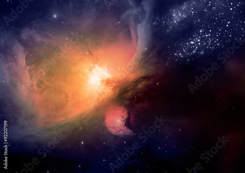Fototapeta Naklejka Na Ścianę i Meble -  Nebula