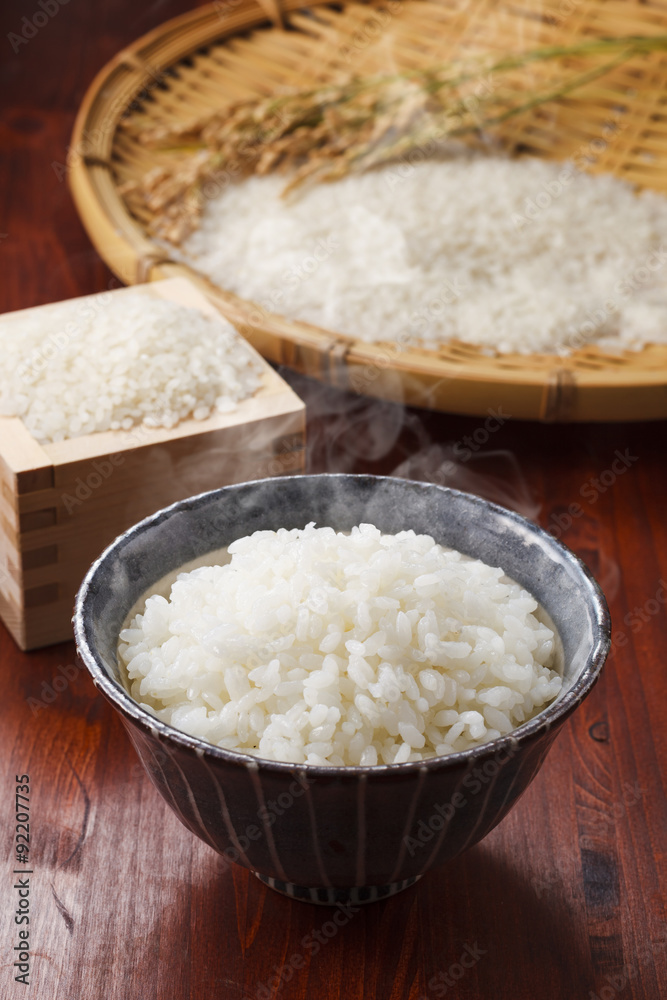 白米のご飯　Japanese rice KOME