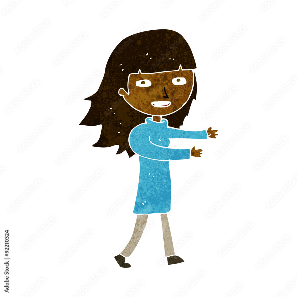 cartoon happy girl cartoon happy girl