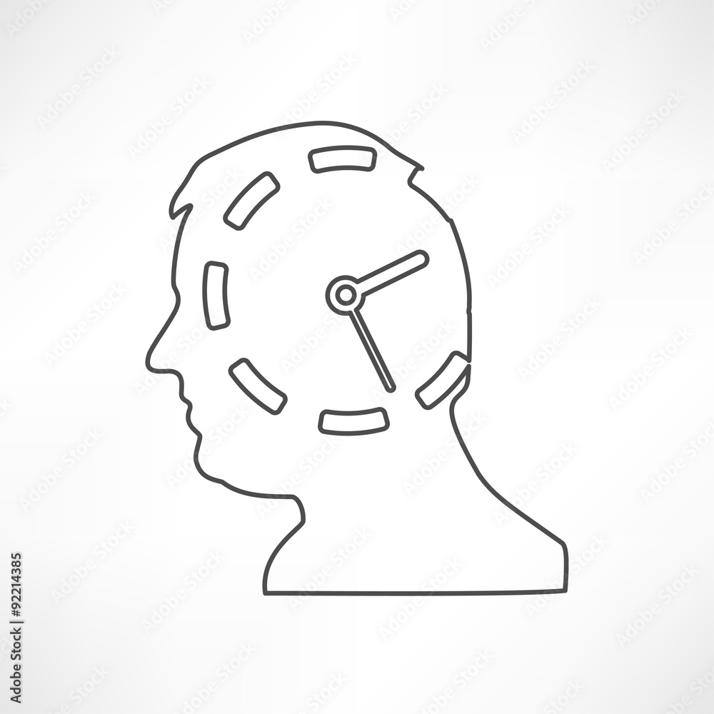 Gear head icon Gear head icon