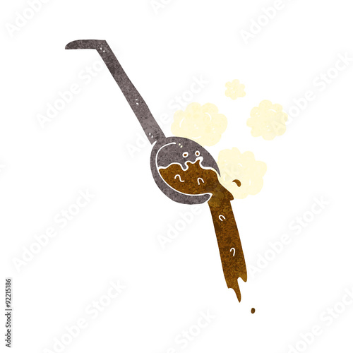 cartoon pouring gravy