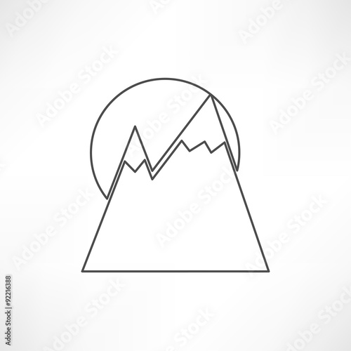 mountain icon