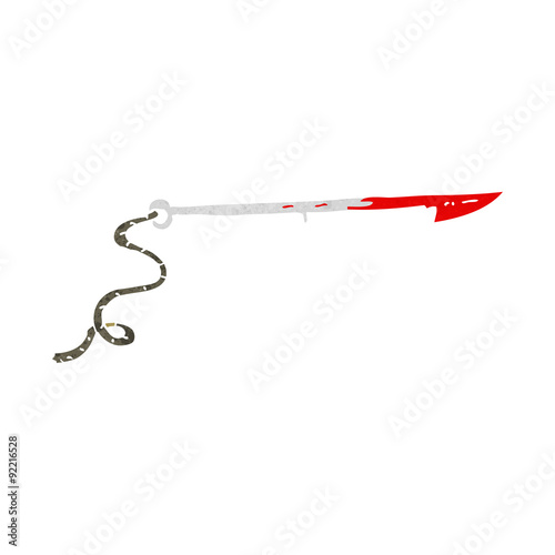 cartoon whaling harpoon