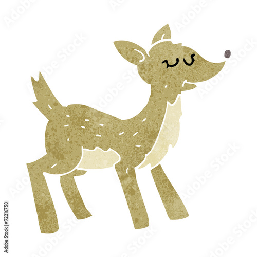 cute cartoon deer