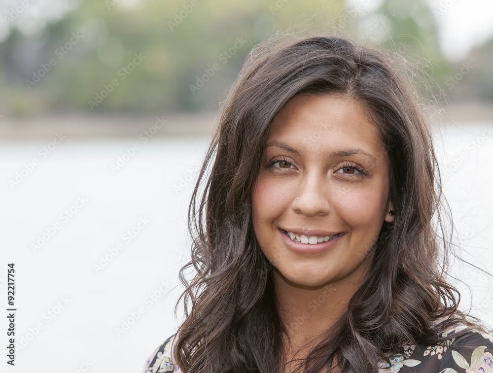 Beautiful Hispanic Woman Portrait Beautiful Hispanic Woman Portrait