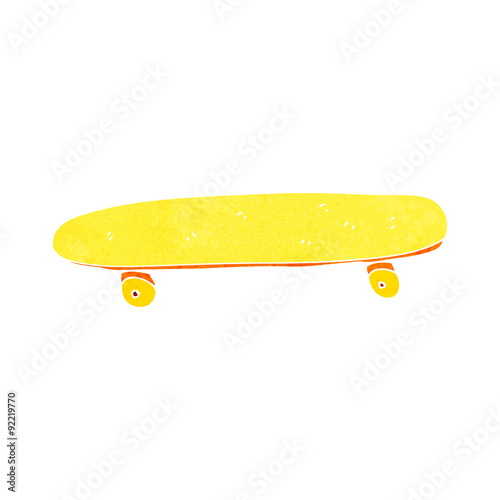 cartoon skateboard