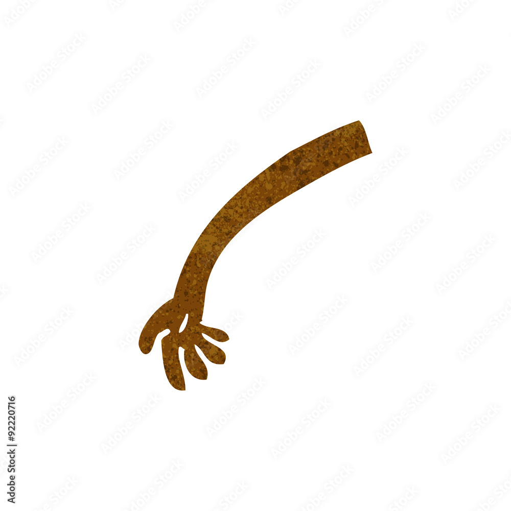 Obraz premium cartoon arm