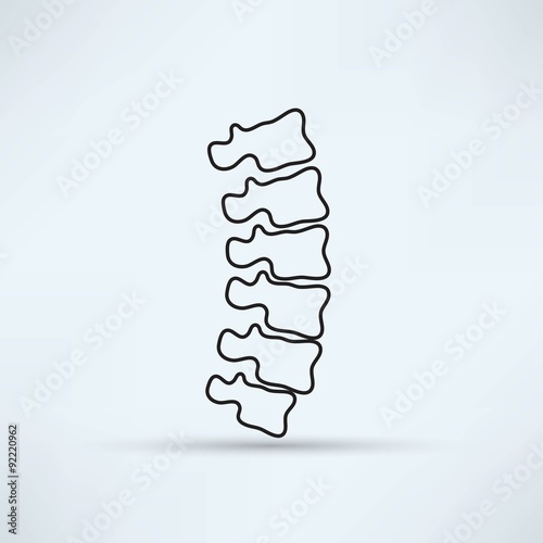 Spine diagnostics symbol design